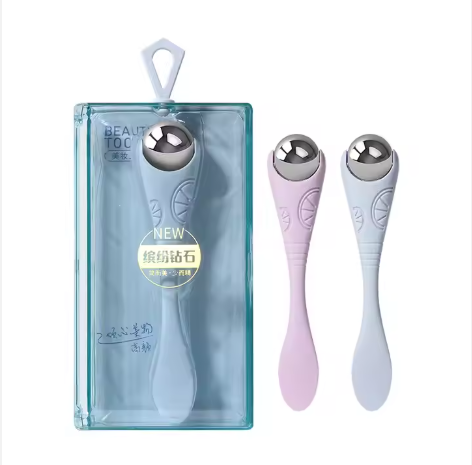 LMLTOP Eye Massager Roller and Spoon Skin Care