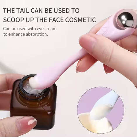 LMLTOP Eye Massager Roller and Spoon Skin Care